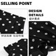 Polka dot skirt for women in summer new large size irregular ruffled hip fishtail skirt mid-length chiffon skirt