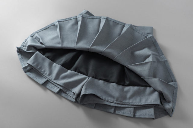 Spring and Autumn Anti -Wet Light Hong Kong flavor pleated skirt college style A -line skirt hip slimming high waist sweet age reduction half body skirt
