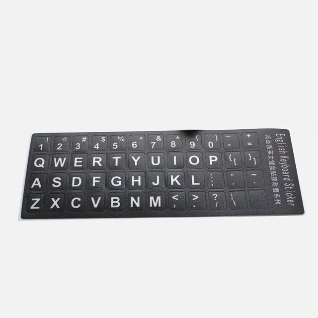 Keyboard sticker keypad letter sticker laptop desktop computer universal single English keyboard paint removal repair