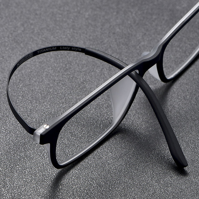 Pure titanium anti-blue light reading glasses for men and elderly ultra-light high-definition reading glasses for women 50 100 200 250 300 degrees