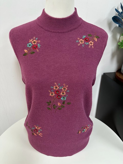 Noble autumn and winter mother's clothing plus velvet and thickened loose half turtleneck pullover sweater for middle-aged and elderly people warm wool top