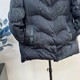 Winter mother's down jacket 90 velvet warm embroidered jacket middle-aged and elderly grandma loose large size short top for women