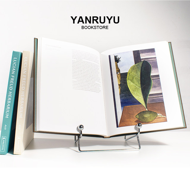 Lucian Freud green plant specimen art album flower gardening English ornaments real book home decoration