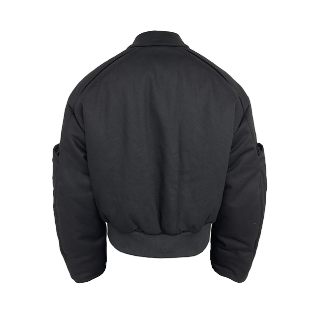 JCAESAR FUR BOMBER N2B JACKET