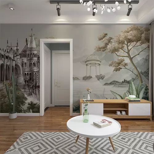 欧美风壁纸画 新人首单立减十元 22年1月 淘宝海外