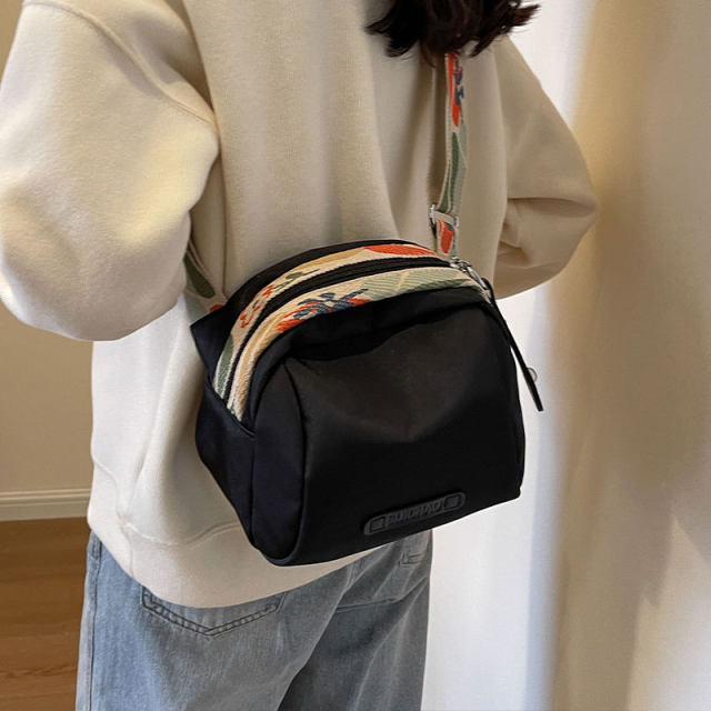 Urbann-Vibe Luna Transparent Waterproof Crossbody Bag for City Commuters, Oval Design, Versatile Carry Options main image 0