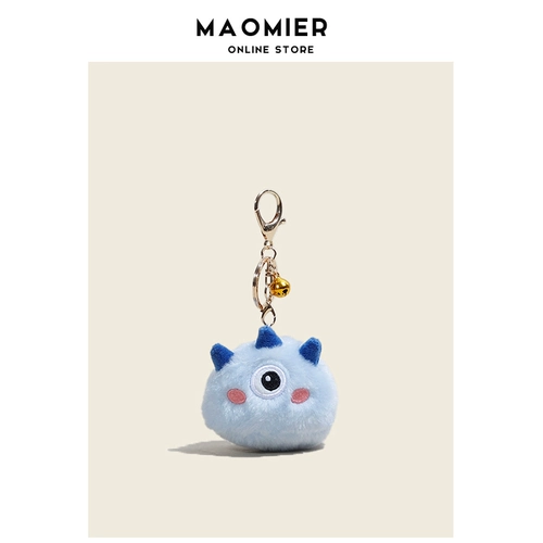 Милая плюшевая кукла, украшение на сумку, аксессуар на рюкзак, брелок, монстрик