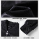 NMAX large-size trendy men's autumn new product texture PU leather jacket baseball collar pilot jacket
