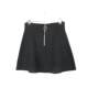 F21 counter genuine versatile solid color zipper A-line short skirt umbrella skirt skirt 227849