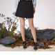 Aige Yipin counter genuine sweet beaded A-line short skirt spring, summer, autumn and winter skirt spring, autumn and winter 8E0119036
