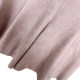 La series counter genuine intellectual solid color suede asymmetric hem long skirt spring and autumn 20012687