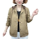 Short jacket female 2024 spring and autumn new middle -aged mothers pretend to be fashionable, thin casual hooded long sleeve jacket
