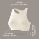 Glino anti-exposure beauty vest style bra big breasts small I-shaped strapless turtle neck sports underwear for women