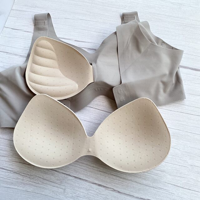 New Japanese Supplement traceless steel ring-free large-size bra deep V gather invisible breasted sports safety underwear 918