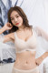 New Japanese Supplement traceless steel ring-free large-size bra deep V gather invisible breasted sports safety underwear 918