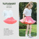 French authentic tutu skirt second generation short skirt convex skirt black star rabbit tumbling skirt princess puffy skirt