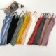 Modal camisole women's slim slim large size top spring and summer loose inner wear solid color bottoming shirt for home