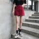 Denim short skirt for women 2025 summer Korean version high waist large size versatile slim small A-line hip skirt trendy
