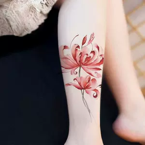 彼岸花纹身贴刺青 新人首单立减十元 22年8月 淘宝海外