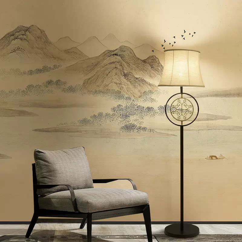 无纺布壁纸水墨画 新人首单立减十元 21年12月 淘宝海外