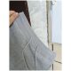 
Large size gray sports skirt for women 2025 new summer sweat skirt hip-covered short skirt high waist casual A-line skirt pants