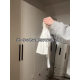 
Large size fat mm pure sensual versatile cake pleated skirt for women lace spliced ​​skirt A-line tied skirt