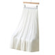 Her pool high waist skirt 2025 spring new women's fashion sweet lady loose waist A -line long skirt