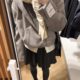 Summer versatile college style age-reducing small wool pleated short skirt large size sweet slim solid color skirt for women