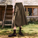 betu high waist pleated skirt for women 2025 spring new commuter A-line skirt midi skirt
