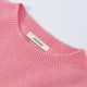 JW Jenvis women's long-sleeved sweater 2024 new winter solid color round neck base pullover ladies knitted sweater