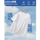 KV Zhenweis blue short-sleeved T-shirt for women 2025 new summer heavy butt cover loose mid-length T-shirt trendy