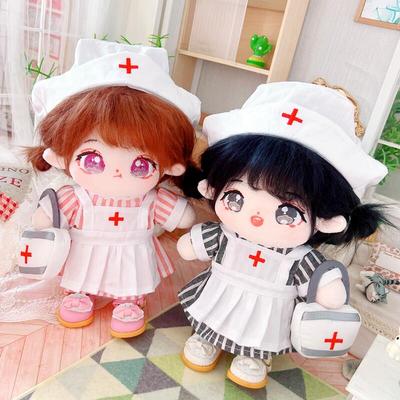 taobao agent Cotton doll, clothing, nurse uniform, dress, 20cm