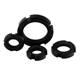 Round nut national standard lock nut slotted stop screw nut four slots and cap m10m12m16m20-m200