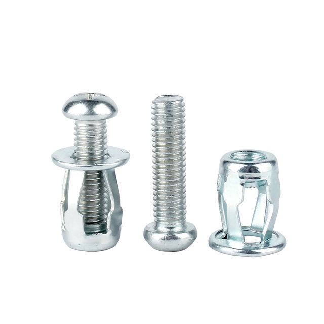 Petal nut expansion screw plastic plate hollow iron car fixed lantern type rivet expansion bolt screw