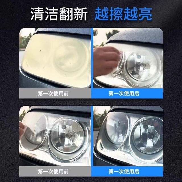 
Car headlight renovation and repair liquid tool set car light yellow lamp cover coating polishing oxidized sandpaper