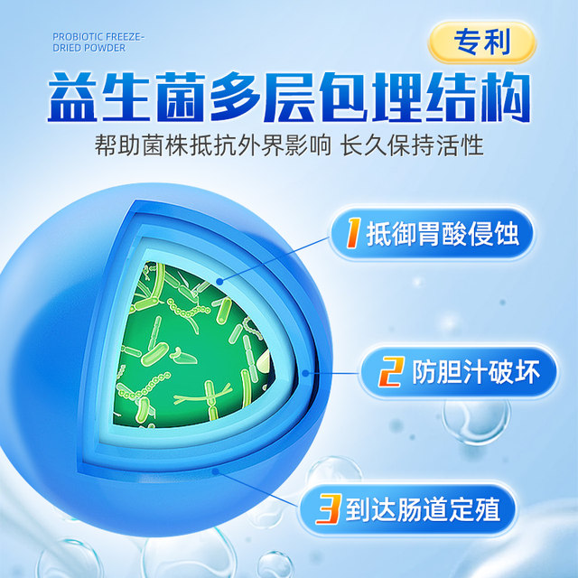 Qingyu probiotics bisidobacterium three -coupling adult gastrointestinal condition conditioning official flagship store to remove bad breath
