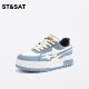 Saturday thick-soled dad shoes for women forrest Gump shoes Destoring shoes sports white shoes