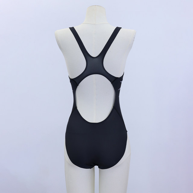 Yimeishan one-piece swimsuit 2025 new high-end slim swimming pool large-size triangle racing sports swimsuit