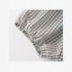 Design-sensory bow polo collar doll shirt top for women plaid ruffles to make them look slim short-sleeved T-shirt 2025 new style