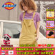 Dickies multi-pocket strap skirt for women adjustable workwear long skirt Dike summer new women's skirt