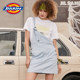 Dickies multi-pocket strap skirt for women adjustable workwear long skirt Dike summer new women's skirt