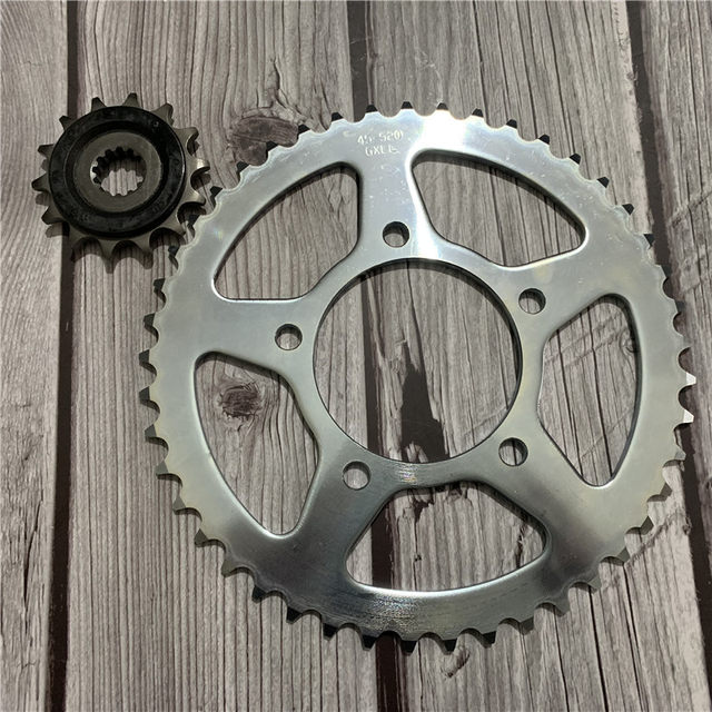 It is suitable for GW250/S/F GSX250R DL250-A kit chain and oil seal chain sprocket plate size gear
