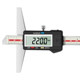Japanese three-quantity digital display depth vernier caliper electronic depth ruler belt meter high precision 0-150mm0-200-300