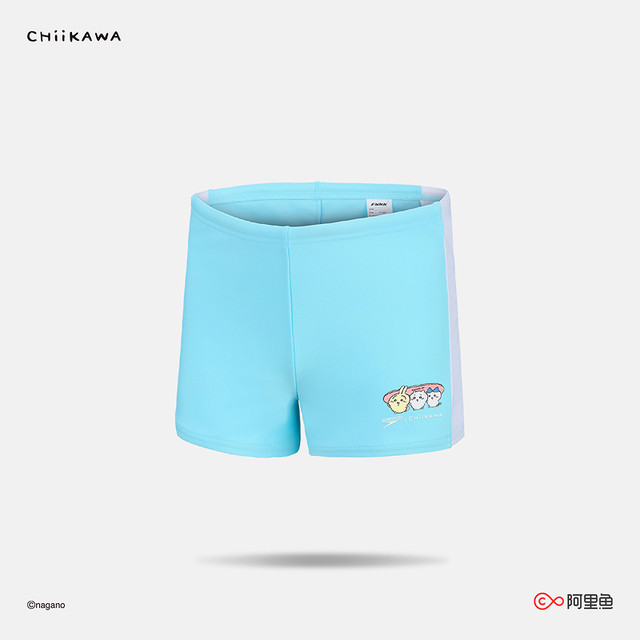New SpeedoCHIIKAWA series playful printed boys' comfortable boxer swimming trunks