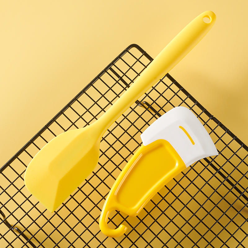 烘焙工具硅胶铲子耐高温橡皮家用一体式刮刀切面奶油蛋糕刮板抹刀