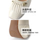 Top layer cowhide shallow mouth single shoes spring and autumn thick heel medium heel women's leather shoes soft sole new high heels large size women's shoes 43