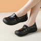 Soft cowhide spring and summer genuine leather bag-toe flat sandals new retro comfortable large size 41 women's shoes breathable hole shoes 42