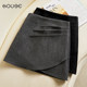 Black high-end sequin skirt for women 2024 autumn and winter new irregular symmetrical high-waisted small short skirt