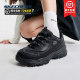 
Skechers official flagship store women's shoes casual shoes black panda shoes retro sports shoes new leather dad shoes