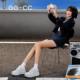 GGCC City Agent 2025 summer new thick-soled board shoes for women's old white shoes
